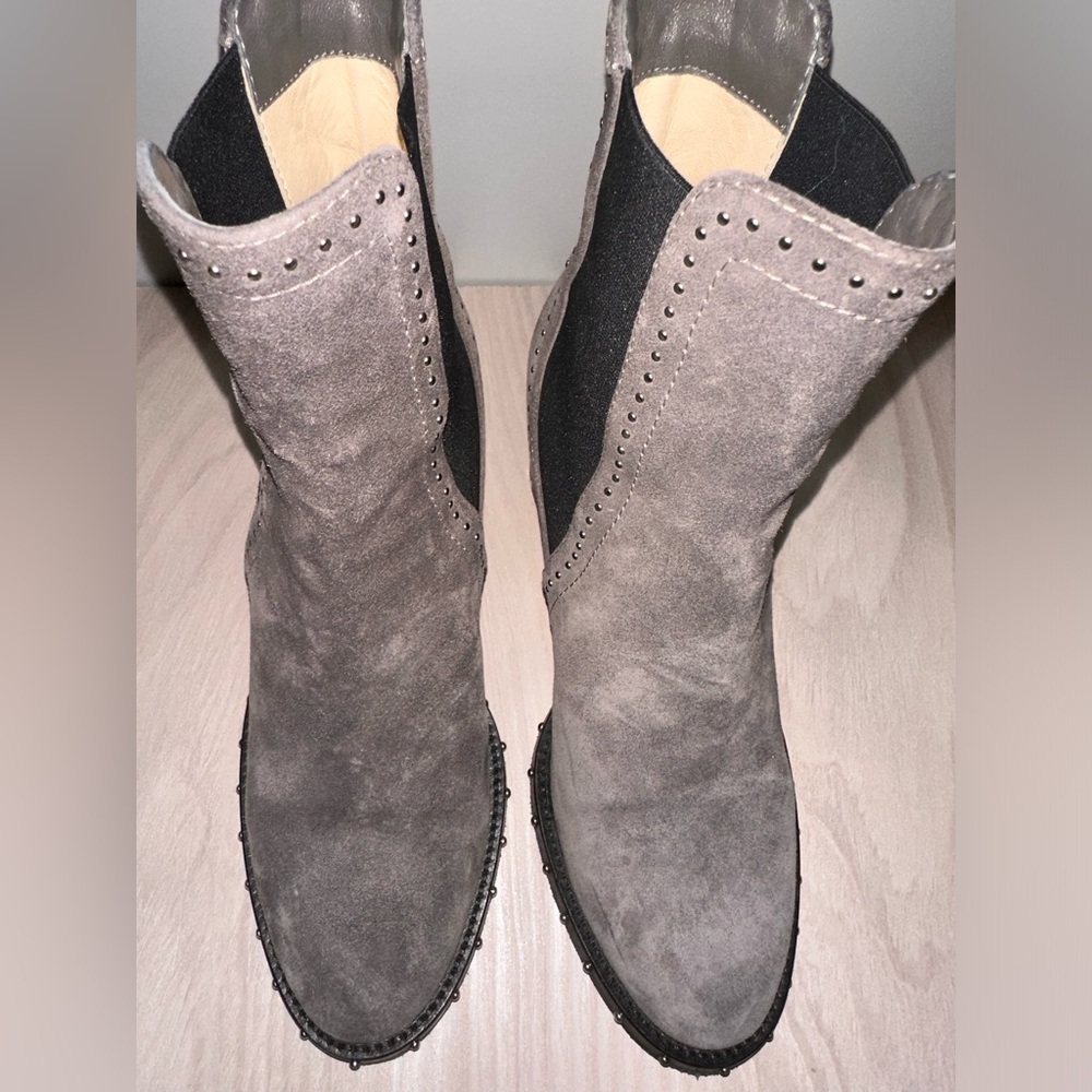 Jimmy Choo Block Heel Booties - Picture 2 of 7